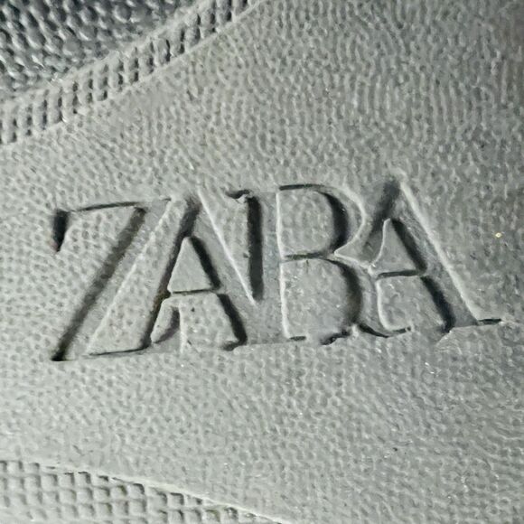 Zara Black Air Cushion Chunky Sole Sock Sneakers Comfort - Womens EU42 US11 - Picture 5 of 8